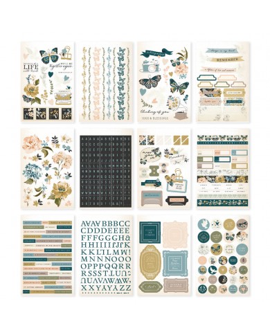 Simple Stories Sticker Book 12/Sheets Remember