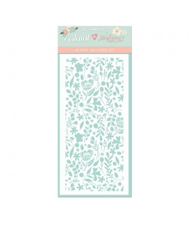 Stencil Flores "Love Story" Johanna Rivero KSTDL41