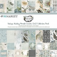Coleccion n de papeles 8 unidades Vintage Artistry Moonlit Garden – 12×12 Collection Pack