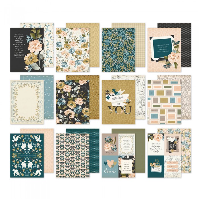 Coleccion de papeles Simple Stories 20x15 cmts 24 hojas Remember