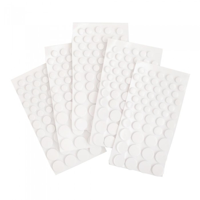 Adhesivos dimensionales con foam, formato redondo, 275 unidades