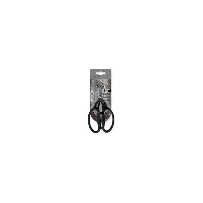 Tijera left-handed Tim Holtz Non-Stick Titanium Micro Serrated Mini Snips 5"