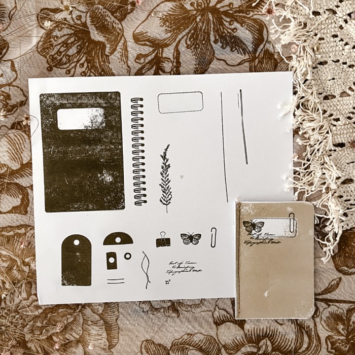 Sello acrílico 11x21 My notebook - Posdata