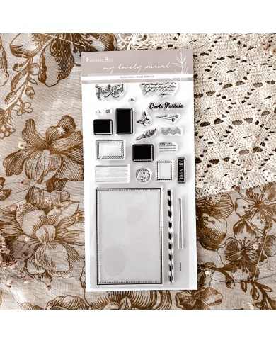 Sello acrílico 11x21 Carta Postal - Posdata SKU: SA004