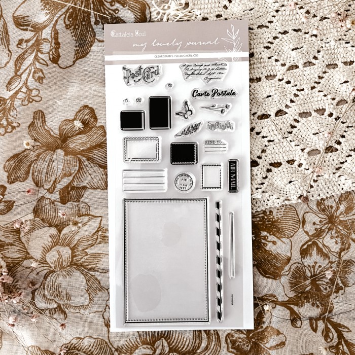 Sello acrílico 11x21 Carta Postal - Posdata SKU: SA004