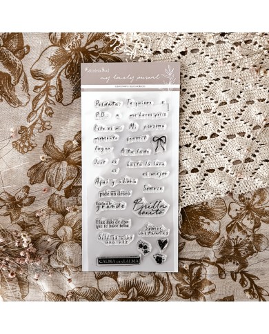 Sello acrílico 11x21 Posdata - Posdata SKU: SA002