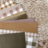 Kit 12 papeles estampados a DOBLE cara 30,5 x 30,5 cm - Posdata