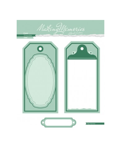 Troquel tag Odissey - Salted caramel Modelo BAJ017D026