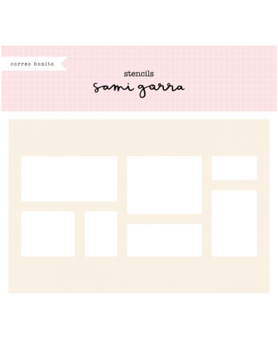 Stencils correo bonito - Básicos Sami Garra