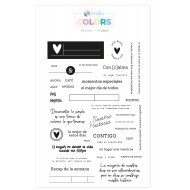 Sello Kimidori Colors 6"x8" Documentar lo Simple