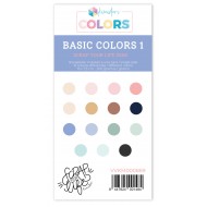 Mini pad de papeles para troquelar SYL Basic Colors 2026 1