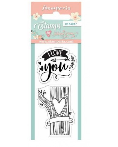 Sello I Love "Love Story" Johanna Rivero