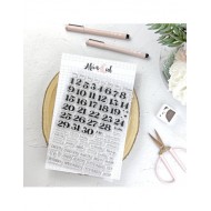 Sello Mi agenda perfecta set Alúa Cid