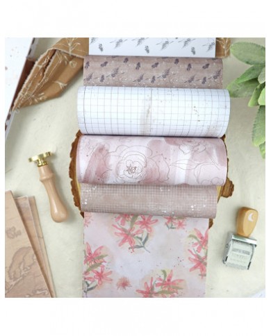 Colección Art Journal Vol. 3 Paper pad 6x8"  Vero Ilustrada