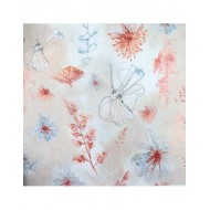Tela de encuadernar Flores binding fabric sheet Vero Ilustrada