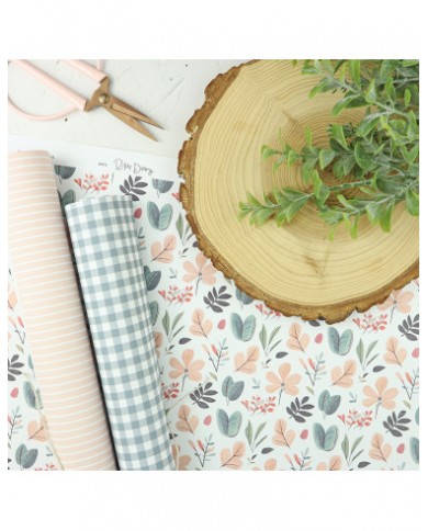 Papel laminado para encudernación Primavera XXL Alúa Cid