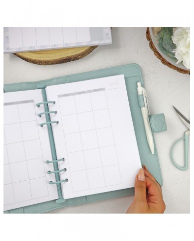 Relleno de Agenda perpetua A5 Sea lo que sea collection (Binding: Punched 6 holes) + 12 separadores