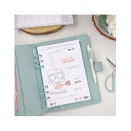Relleno de Agenda perpetua A5 Sea lo que sea collection (Binding: Punched 6 holes) + 12 separadores