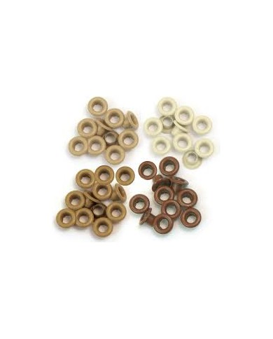 Eyelets We R Standard 60/Pkg Marrones