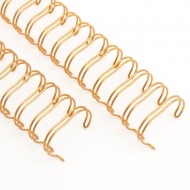 Espirales encuadernar 1 y 1/2" - 38,1 mm ORO Rosado