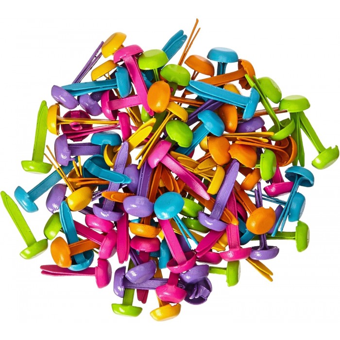 Mini Brads Doodlebug  .125" 100/Pkg