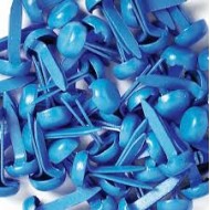 Mini Brads Doodlebug  .125" 25/Pkg Turquesa