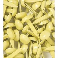 Mini Brads Doodlebug  .125" 25/Pkg amarillo