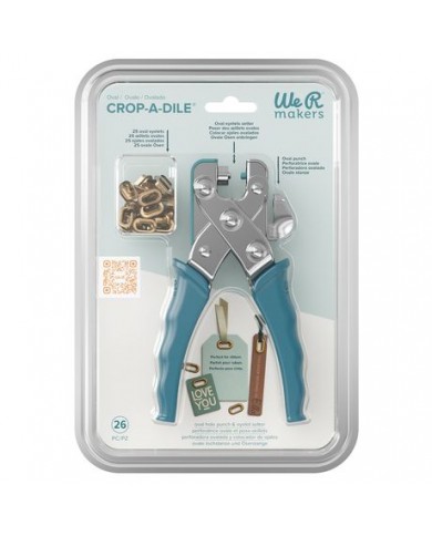PREVENTA Perforadora manual Crop-A-Dile We R Makers We R Oval