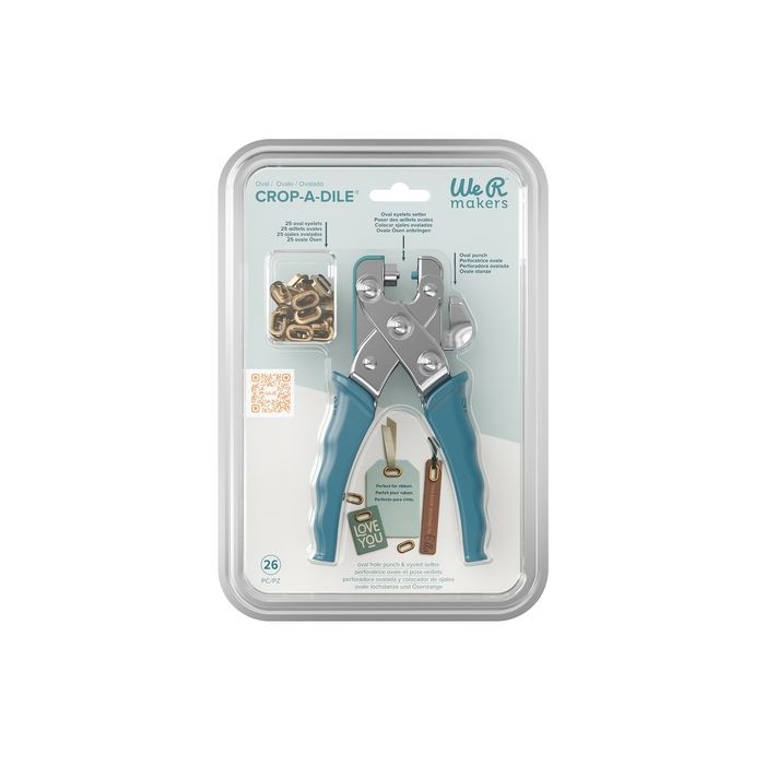 PREVENTA Perforadora manual Crop-A-Dile We R Makers We R Oval