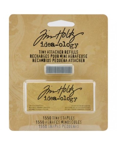 Grapas de recambio Idea-Ology Tiny Attacher de 0,25"