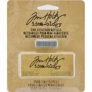 Grapas de recambio Idea-Ology Tiny Attacher de 0,25"
