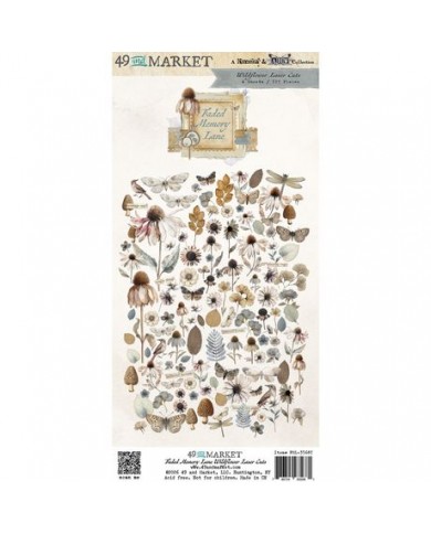 Recortables a laser Wildflower The Faded Memory Lane