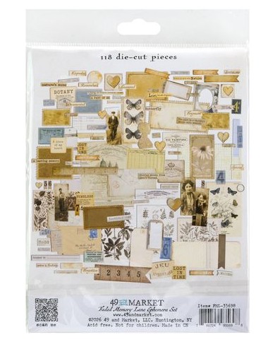 Set de recortables "49 and Market" Faded Memory Lane