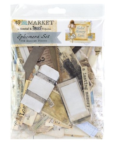 Set de recortables "49 and Market" Faded Memory Lane