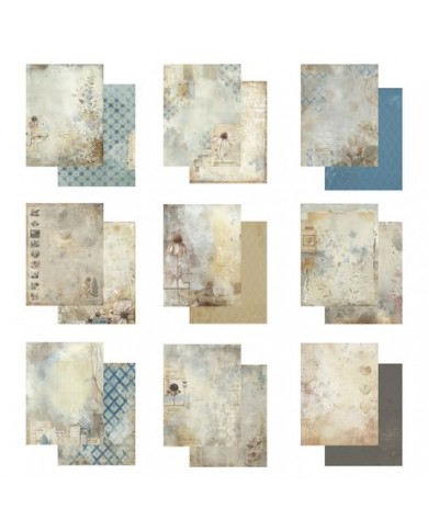 Paquete de la Colección 49 and Market 6"x8"  Faded Memory Lane