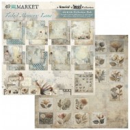 Colección de papeles 12x12 pulgadas "49 and Market" Faded Memory Lane