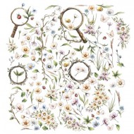 Recortables Wildflowers From de Garden 49 and Market