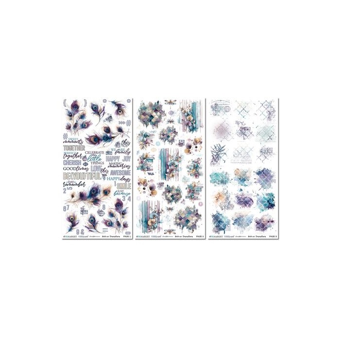 Transferibles o Rubons Colección Plume & Petal 49 and Market