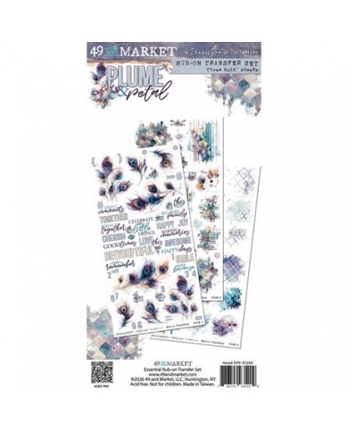 Transferibles o Rubons Colección Plume & Petal 49 and Market
