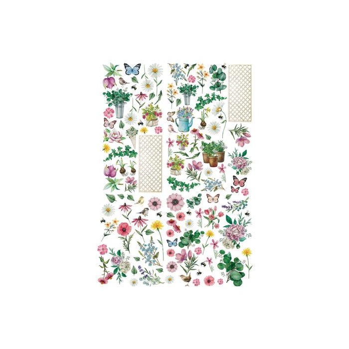 Recortables laser Wildflowers From de Garden 49 and Market
