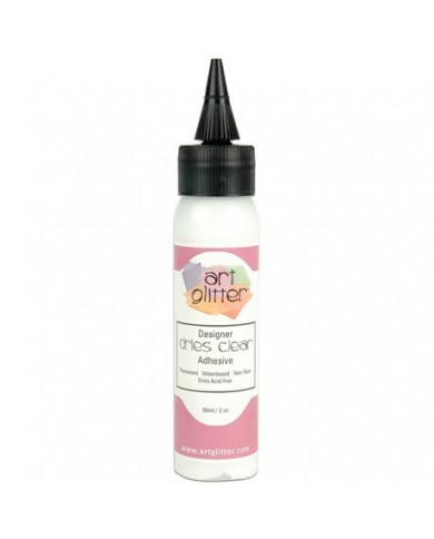 Pegamento Adhesivo transparente Art Institute Glitter Designer