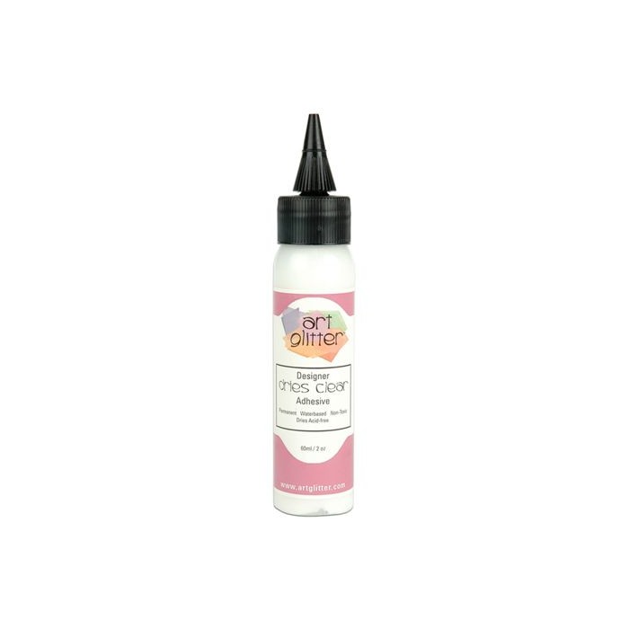 Pegamento Adhesivo transparente Art Institute Glitter Designer