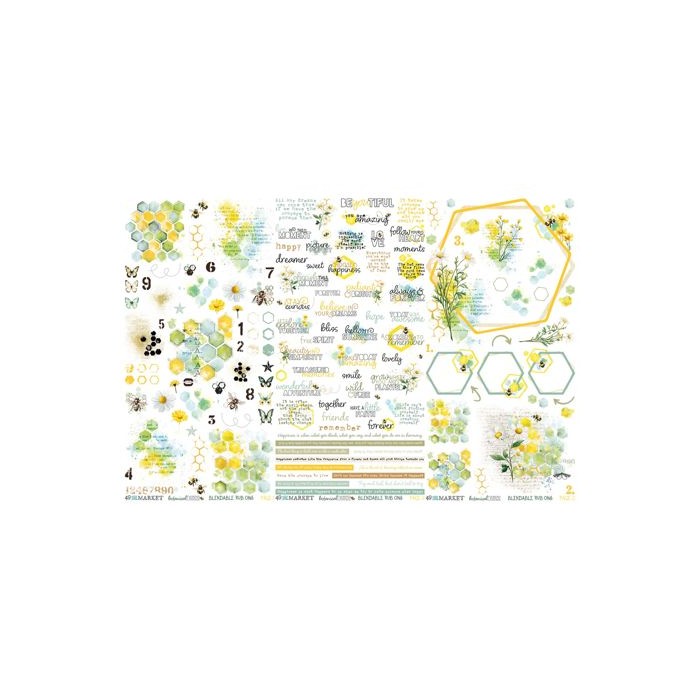 Transferibles o Rubons Colección Botanical Buzz! 49 and Market