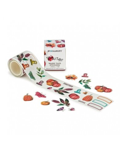 Rollo de pegatinas washi pre troqueladas Spice de ARToptions
