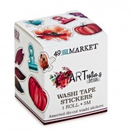 Rollo de pegatinas washi pre troqueladas Spice de ARToptions