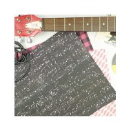 Papel laminado Partitura laminated paper sheet