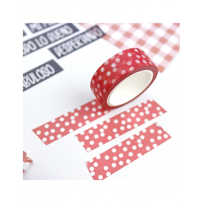 washi tape Destino Alúa Cid design 1cm x 10 metros