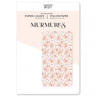 Kit de papeles de calco de la colección MURMURES x 4 hojas