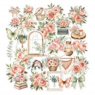 Recortables o Diecuts de la Colección MURMURES Florileges