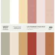 Colección de papeles lisos DUOS HERBARIUM
